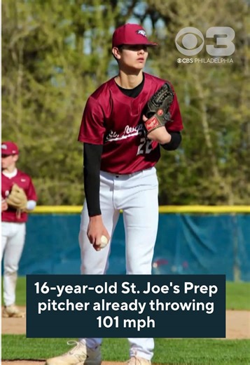 After a dramatic growth spurt, St. Joe's Prep pitcher Cole Kuhn is throwing the baseball world a major curveball. The now 6-foot-6, 220 pound pitcher throws over 100 mph and he's only 16 years old. Kuhn attributes his jump to his work in the weight room and training five days a week at Ascent Athlete in Garnet Valley. Click the link in our bio for more.