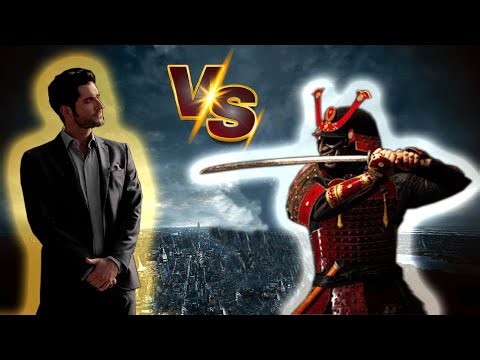Lucifer Vs Samurai fight season 5 episode 14 #lucifermorningstar #tomellis #hottest #bestmoments