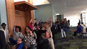 These excited attendees are ready to kick off a great day here in Savannah! #5LINXsavannah | 5LINX