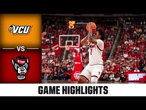 VCU vs. NC State Game Highlights | 2025-26 ACC Men’s Basketball