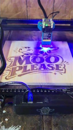 two trees laser #homemade #twotrees #laserengraving