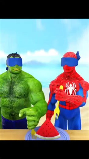 Sluperman vs Spider-Man vs Hulk: Epic Cartoon Challenge