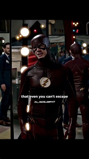 dc.verse on Instagram: "​Barry is back from the mirror dimension and he’s brought a trick of his own! 🏃‍♂️💨 When Mirror Master thinks he’s won, The Flash uses the Droste Effect—an infinite reflective loop—to trap Scudder in his own game. It’s not just speed; it’s science! From the emotional reunion at S.T.A.R. Labs to that epic mirror showdown, this moment reminds us why Barry Allen is the fastest (and smartest) man alive. You can’t outrun the truth, and you definitely can’t outrun The Flash! 
