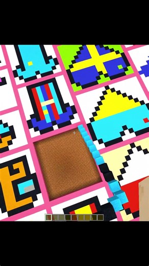 Satisfying Minecraft Sand Art! Making a T-Shirt #shorts #minecraft #gaming