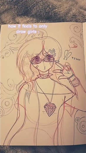 I ACTUALLY HATE DRAWING POTRAITS SO MUCH. // #fypage #art #silly