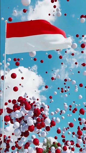 Indonesia National Anthem and Flag 🇮🇩 #anthem #indonesia