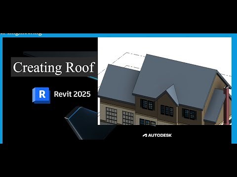 Creating Roof in Revit 2025