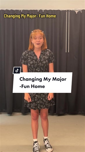 Singing My Dream Role in Fun Home Musical Theatre