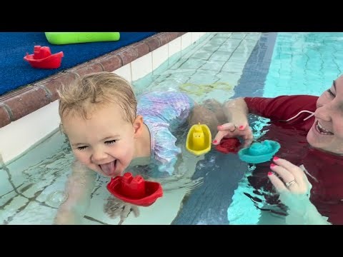 Swimming Lesson For Lulu 22 Months