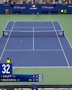 Longest point of the tournament in men’s and women’s matches. 👀 | US Open Tennis Championships