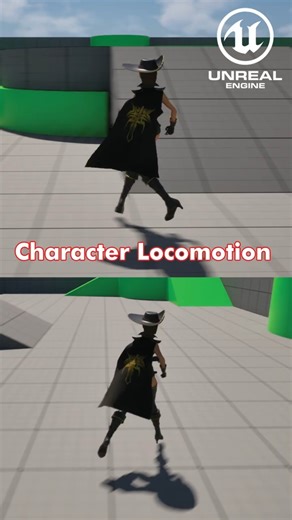 Character Locomotion in Unreal Engine 5 #unrealengine5 #gamedevelopment