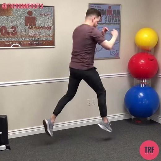 Jumping Lunge Strength Exercise For Runners | The Runner's Fix | Holladay Utah Sports Chiropractor
