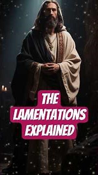 Book of Lamentations in Explained 60 Seconds