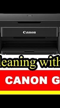 canon g3010 head cleaning