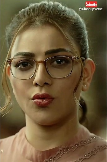 Kajal Aggarwal Face Closeup | South Actress Lips Closeup | Kajal Aggarwal Hot Expressions Vertical