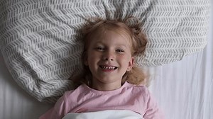 Girl Playing Blanket Bed Stock Footage Video (100% Royalty-free) 1111105457 | Shutterstock