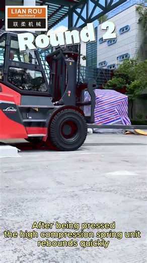 High Compression Pocket Coil Durability Test – Heavy Truck Roll-Over | Mattress Support Box Spring