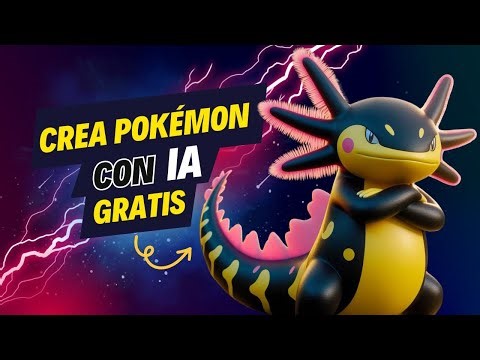 CREA POKÉMON CON INTELIGENCIA ARTIFICIAL GRATIS 🎨😍 | 2024