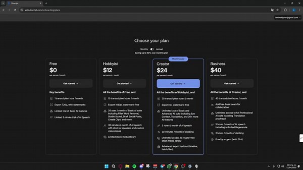 Como Usar Descript Ai (2025) Descript Voice / Descript Overdub