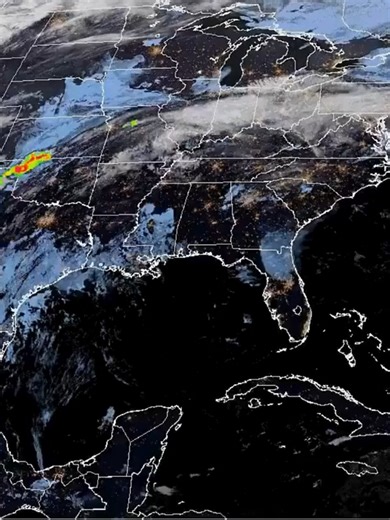 🛰️ SCENES FROM SPACE: NOAA’s satellites are keeping a close eye on the central U.S., where there is a risk for severe thunderstorms developing from parts of the Southern Plains into the Lower Ohio Valley. #FOXweather #weather #space