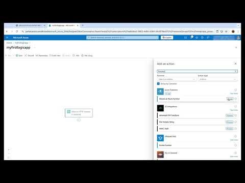 6- Azure Function in Logic App