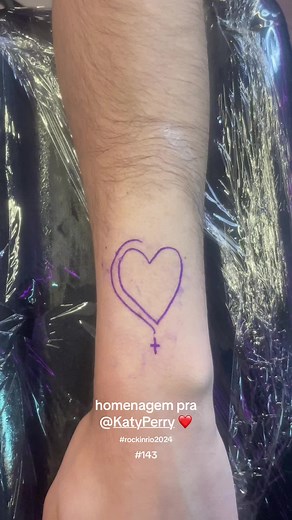 #womansworld #katyperry #tattoo #tattoos #kp6 #143 @Katy Perry SEE YAA IN SEPTEMBER @Rock in Rio