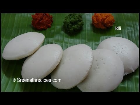 Idli Recipe - Soft and Spongy Idli Recipe - South Indian Breakfast Recipe