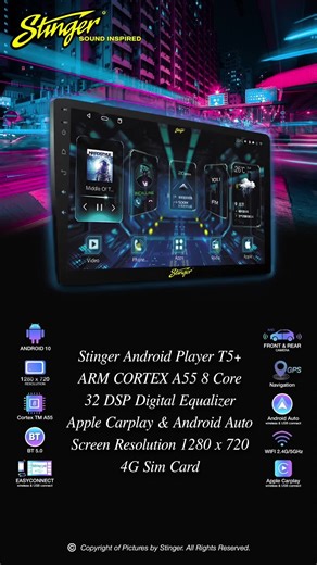 Myvi Lagi Best Pasang Android Player Stinger T5 8core #myvilagibest #androidplayer #myvi #perodua #stinger