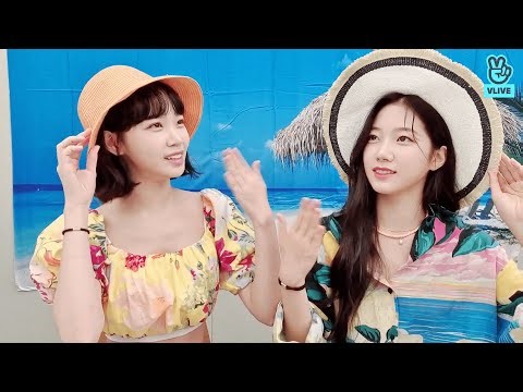 (ENG SUB) 220623 LE SSERAFIM CHAEWON & KAZUHA Vlive update "썸머즈😎"