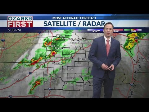 Storms firing up in the area