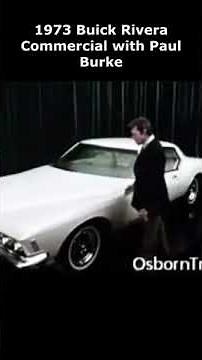1971 Buick Rivera Commercial with Paul Burke #buick #riviera #paulburke #commercial #publicité #pub