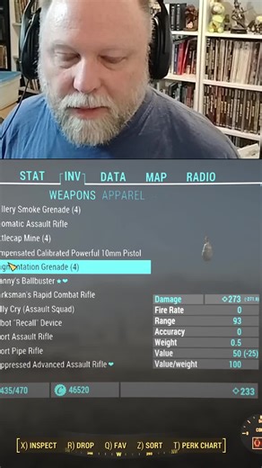 Playing Fallout 4 with Crowd Control on - the crowd wins this round!