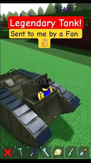 Roblox Build a Boat for Treasure Legendary WW1 Tank British Mark IV #babft #roblox ‪@ollie_man15‬