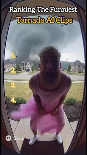 Ranking The Funniest Tornado AI Clips