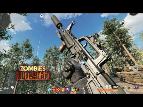 Chinese PLA's QBZ-95 Assault Rifle in Call of Duty Black Ops Cold War Zombies Outbreak (QBZ-83)