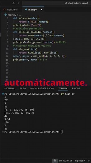 Python from Scratch #12 | def and return Functions