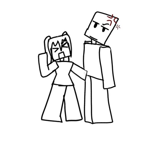 Poka poka animation meme #animation #animatonmeme #thecolorgang #orange #yellow #siblings