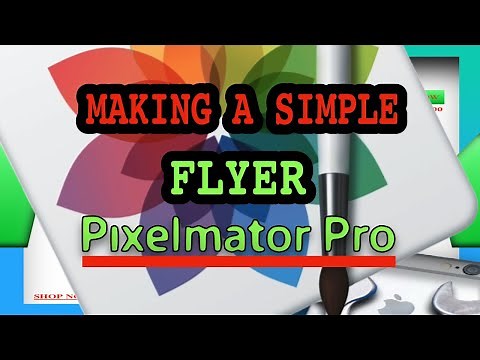 How To Create a Simple Flyer in Pixelmator Pro | 2020 | Full Tutorial
