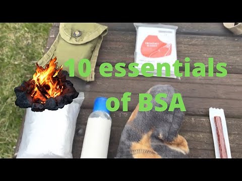 Boy Scout 10 Essentials | What To Pack In Your Day Pack