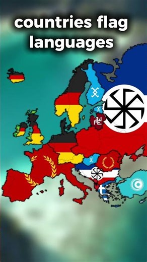 countries flag language #countries #history #geographythroughmaps #flagmaps
