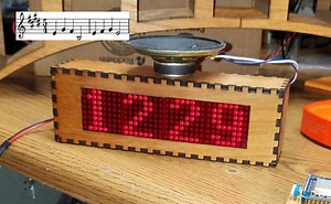 WiFi Connected Clock With Westminster Chimes #MusicMonday