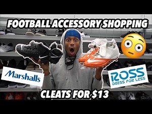 Football Accessory Shopping At Ross And Marshalls‼️💰*CLEATS FOR $13?!😳*