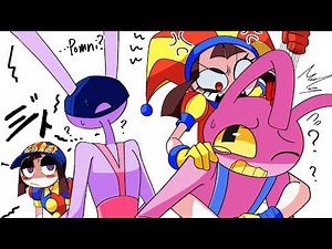 Jealousy 😏 | Pomni x Jax | The Amazing Digital Circus Comic | TADC | Ep. 5 (Ribbit)