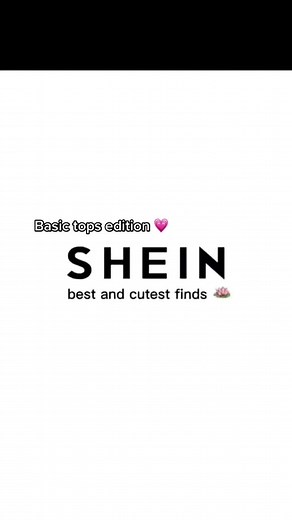 Best Basic Tops from Shein | Cute Stylish Looks