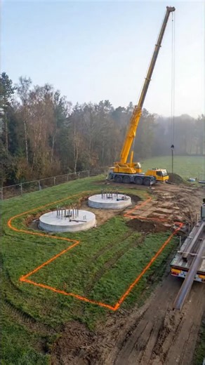 Container Home Design on Instagram: "Watch the complete Satisfying Transformation from raw steel to a high-gloss futuristic mansion. That neon reveal at the end is everything! 💎🔥 #SatisfyingTransformation #FutureHome #DesignInspo #GlowUp #Architecture Construction"