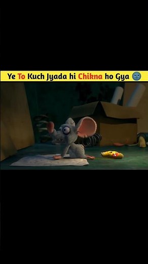 Ye To Kuch Jyada hi Chikna ho Gya 🌚#shorts #trending #viral #cartoon #funny ‪@D1_Techz‬
