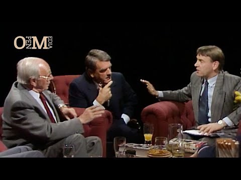 Lord Hailsham and trade unionist Jack Jones disagree over Winston Churchill | After Dark | 1988