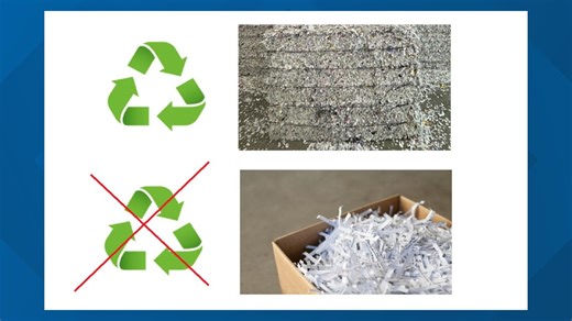 Shredded paper can't go in your home recycle bin. Here's why...