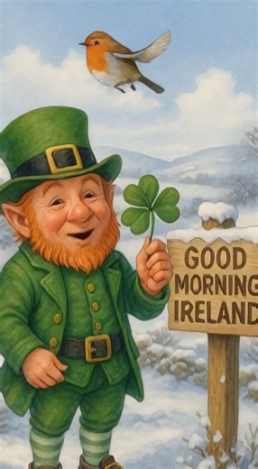 🌅 Good Morning, Ireland! 🇮🇪💚 Waking up to another day of soft skies, fresh air, and the kind of magic only this island can bring. Whether you're sipping your first cup of tea, heading out to work, or taking a quiet moment for yourself, may today meet you with kindness, calm, and a little bit of Irish sunshine, even if it’s hiding behind the clouds. ☘️✨ Here’s to new beginnings, small joys, and the beauty all around us. Have a wonderful day, wherever you are. 💛 Maidin mhaith, a chairde! 🌤️�