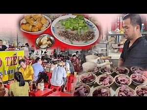 Độc lạ Cháo Tiều nấu mỗi lần 1 thố hot nhất Miền Tây nghệ sĩ nổi tiếng cũng phải tìm đến ăn